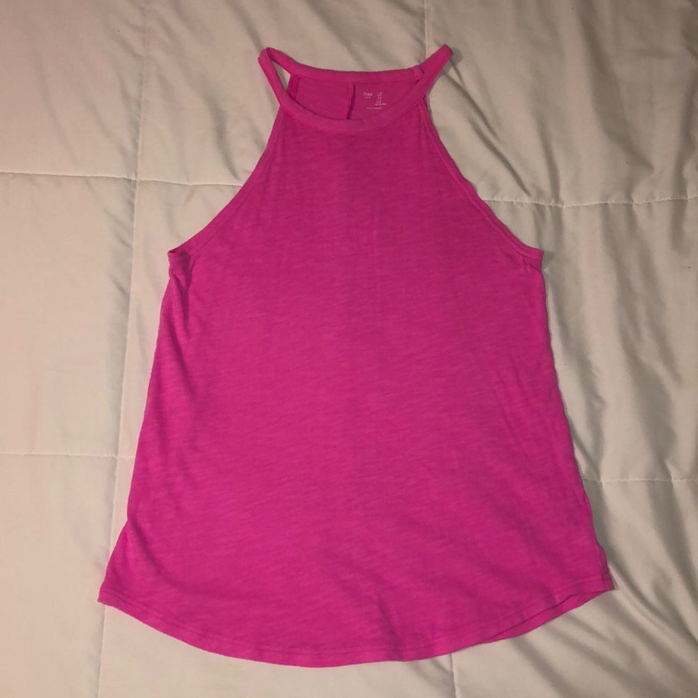Hot pink tank